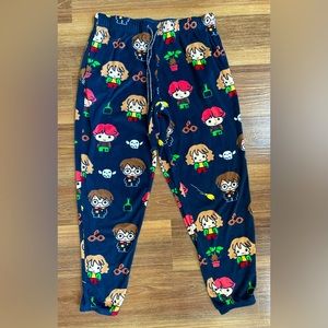 Harry Potter Pajama bottoms! Fantastic condition! Sz small